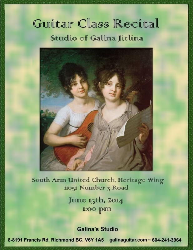 Student Concert Poster